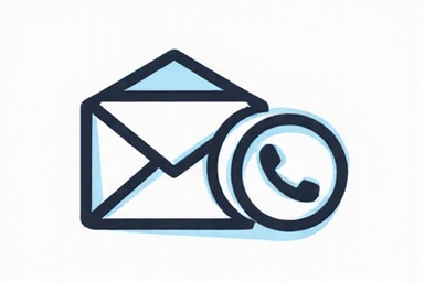 Email and contact icons